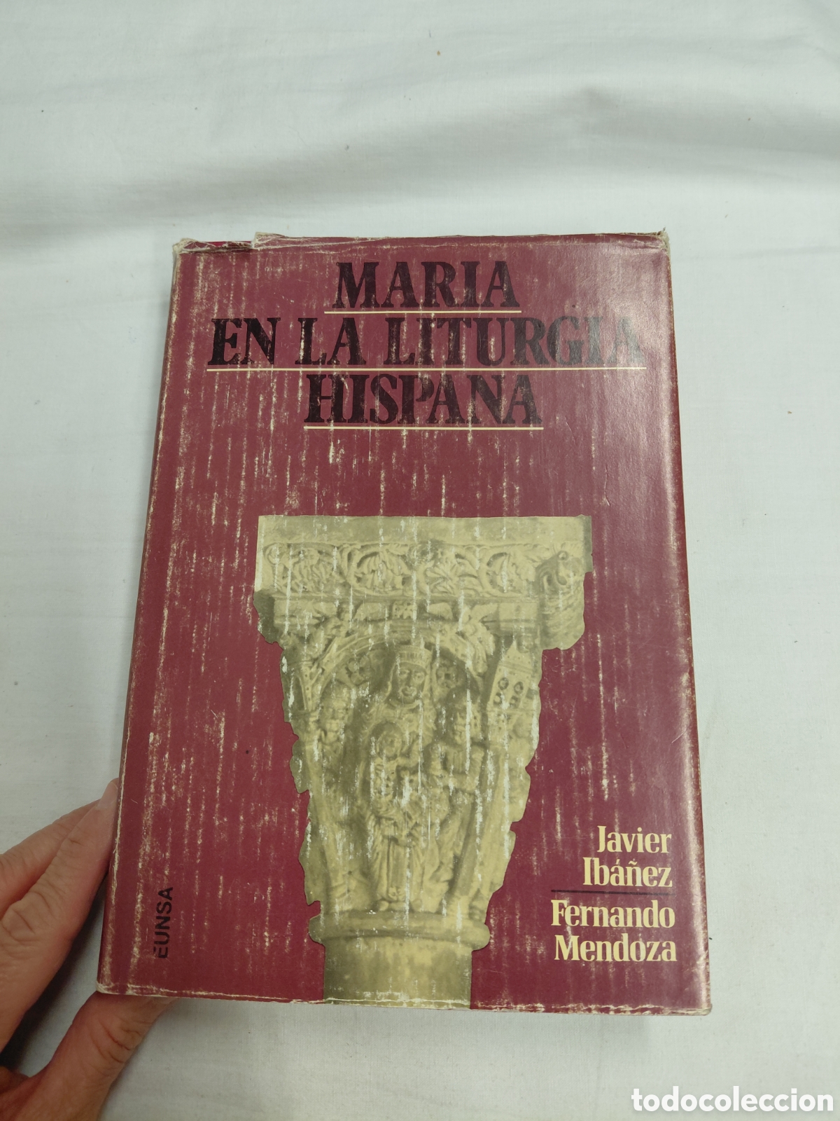 Libros de segunda mano: MARIA EN LA LITURGIA HISPANICA.JAVIER IBA&Ntilde;EZ.FERNANDO MENDOZA.UNIVERSIDAD DE NAVARRA PAMPLONA 1975