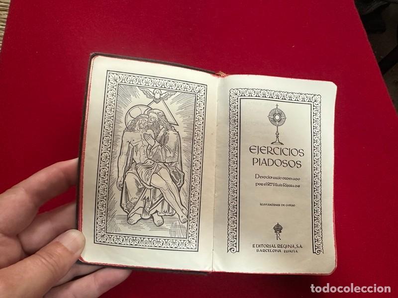 Libros de segunda mano: EJERCICIOS PIADOSOS, POR LUIS RIBERA , ED. REGINA, BARCELONA 1963, CON EXCELENTES GRABADOS