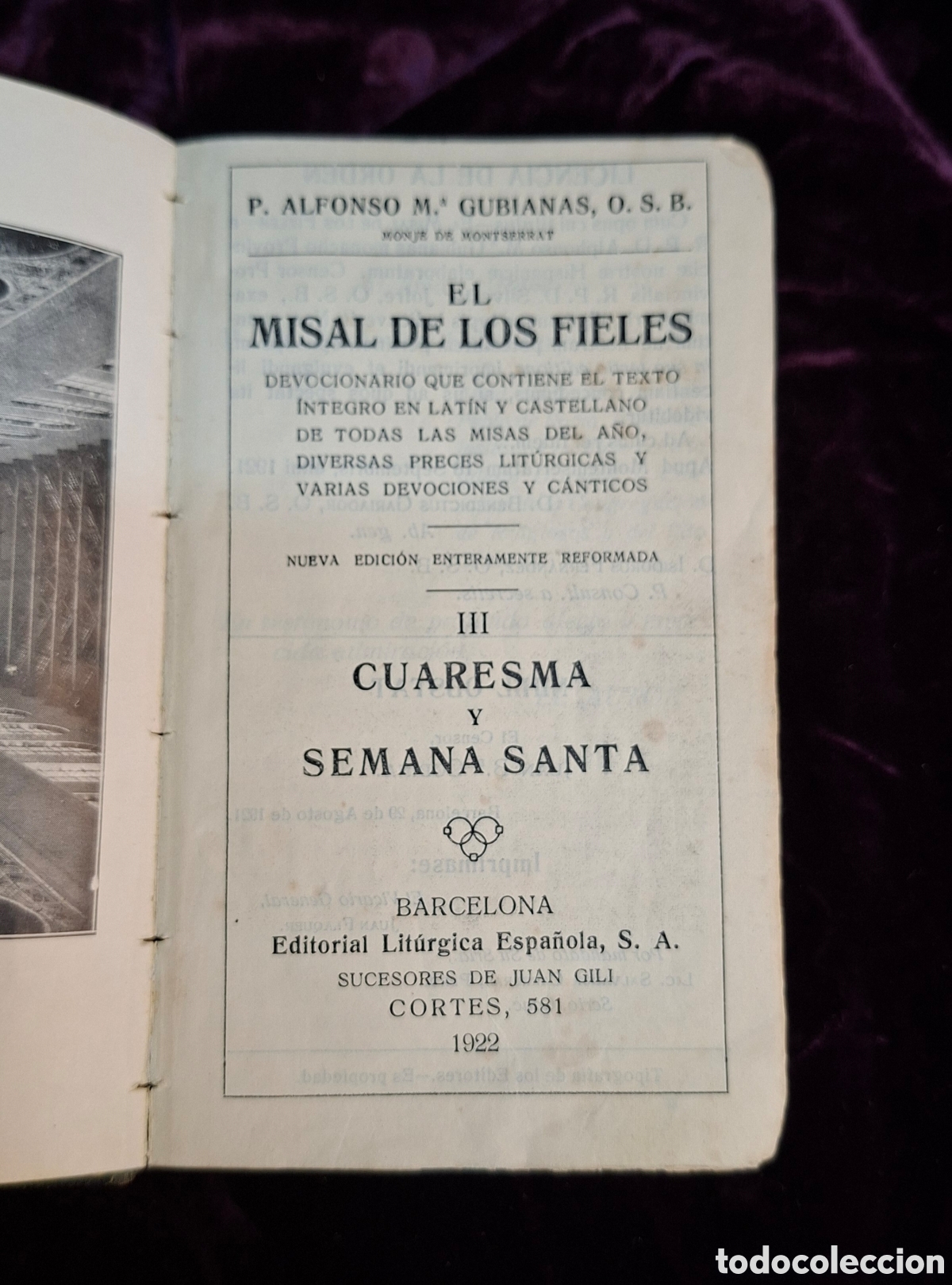 Libros de segunda mano: Misal de los Fieles, 1922 - Foto 11