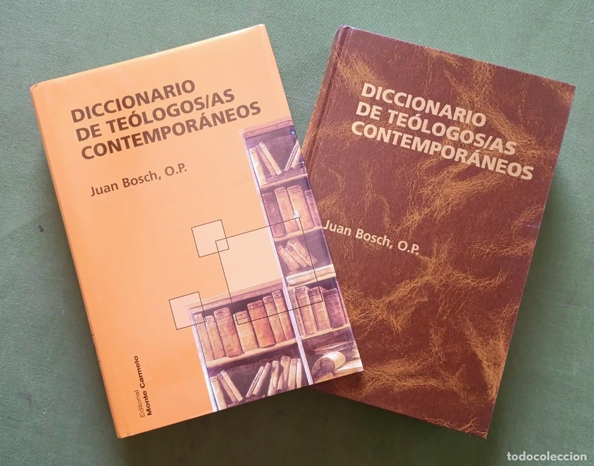 Libros de segunda mano: DICCIONARIO DE TEOLOGOS/AS CONTEMPOR&Aacute;NEOS - JUAN BOSCH NAVARRO - ED. MONTE CARMELO - 2004 - D20