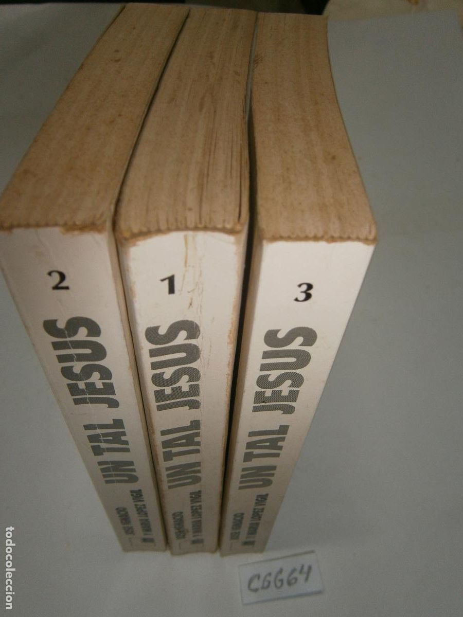 Libros de segunda mano: UN TAL JESUS - TRES TOMOS - Foto 2