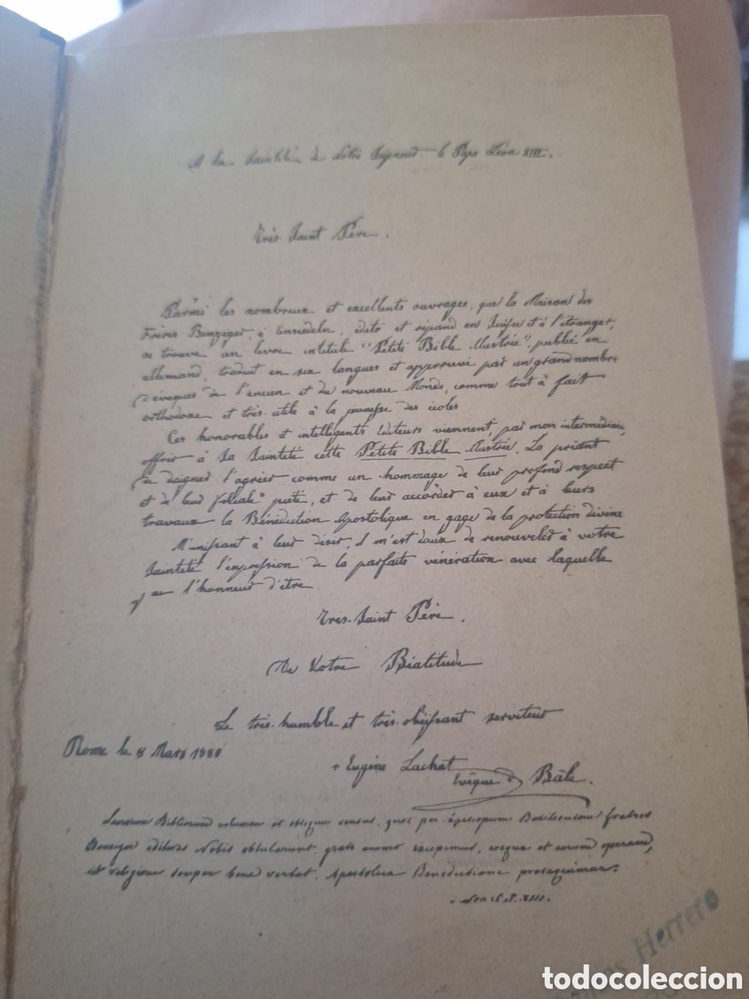 Libros de segunda mano: Compendio historia biblica - Foto 2