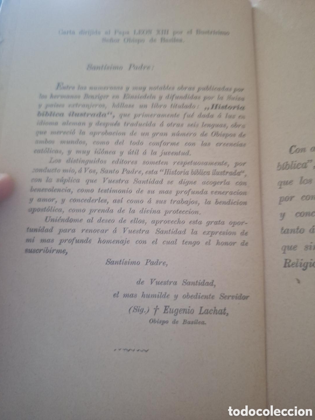 Libros de segunda mano: Compendio historia biblica - Foto 3