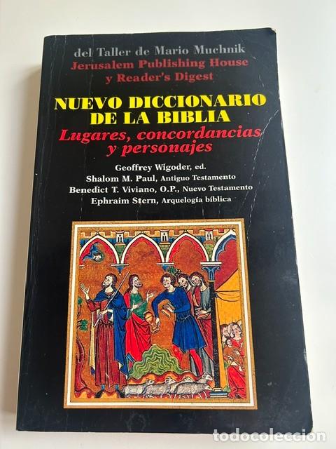 Libros de segunda mano: Nuevo diccionario de la Biblia -Wigoder y otros-