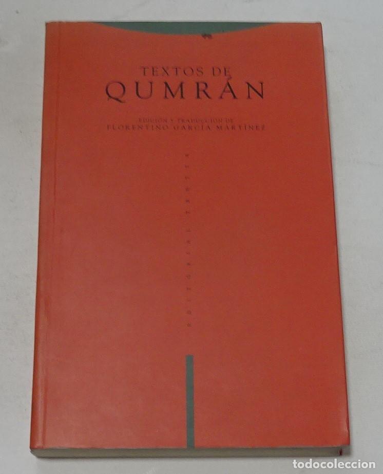 Libros de segunda mano: Textos de Qumran -Editorial Trotta-