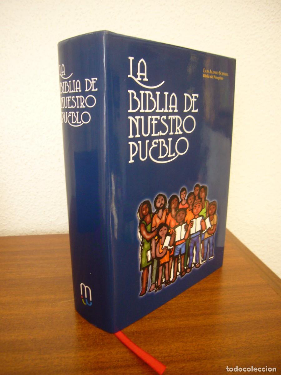Libros de segunda mano: LA BIBLIA DE NUESTRO PUEBLO. TRAD. LUIS ALONSO SCH&Ouml;KEL (MENSAJERO, 2016) ED. LETRA GRANDE