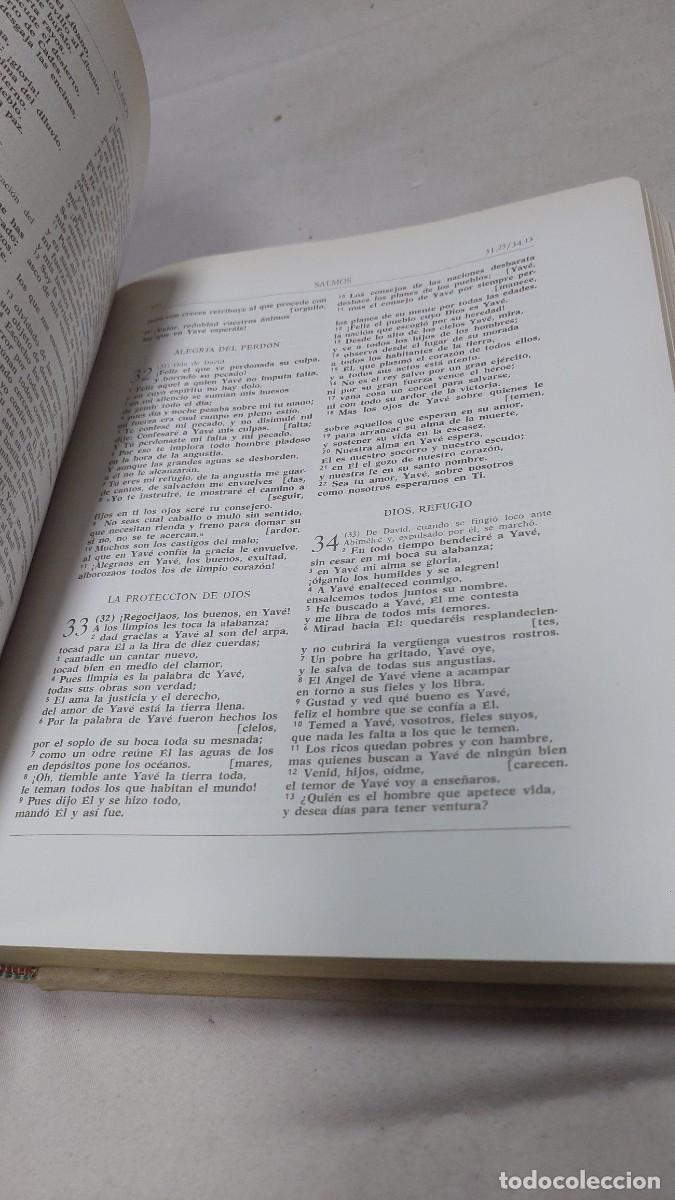 Libros de segunda mano: Biblia de lujo Edaf 1967 - Foto 5