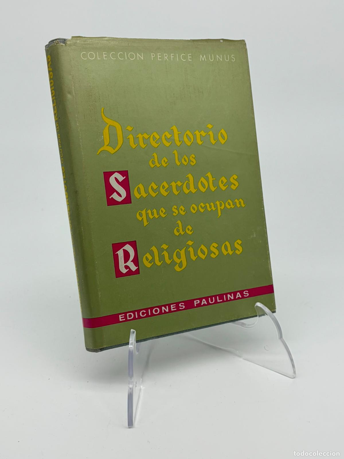 Libros de segunda mano: Directorio de los sacerdotes que se ocupan de religiosas &ndash; Ediciones Paulinas, 1963