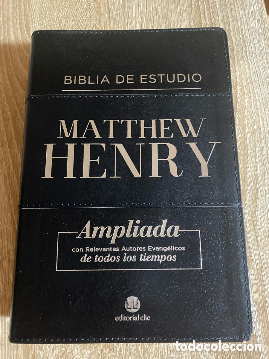 Libros de segunda mano: BIBLIA DE ESTUDIO MATTHEW HENRY