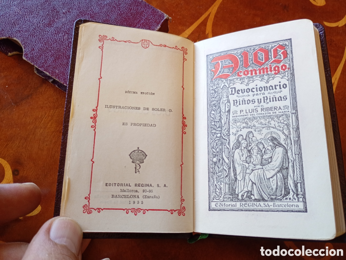 Libros de segunda mano: Devocionario dios conmigo para ni&ntilde;os