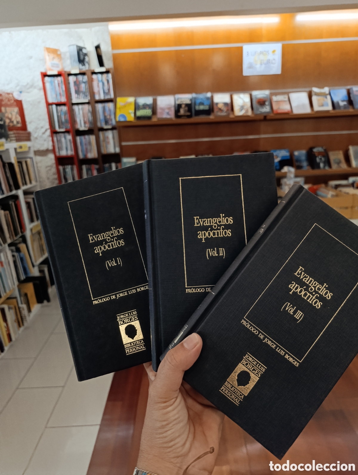Gebrauchte B&uuml;cher: EVANGELIOS AP&Oacute;CRIFOS. BIBLIOTECA JORGE LUIS BORGES. TRES TOMOS
