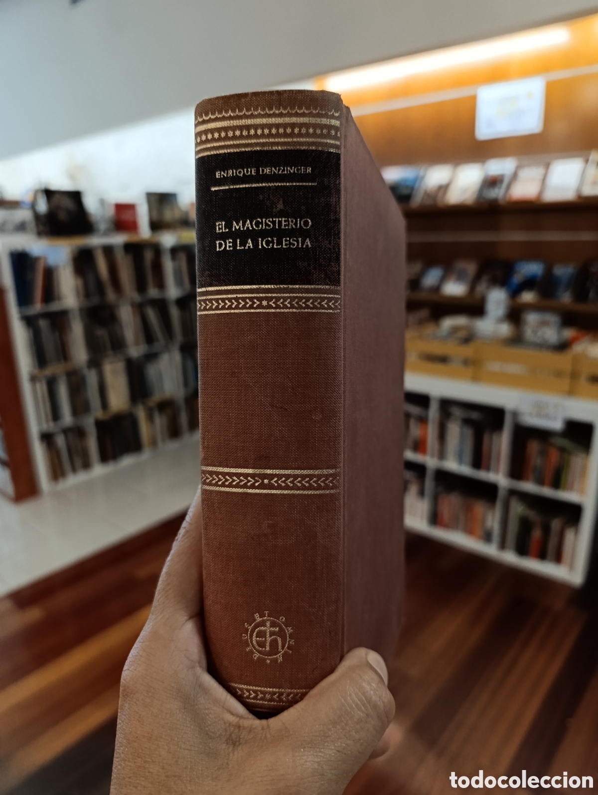 Libros de segunda mano: EL MAGISTERIO DE LA IGLESIA ENRIQUE DENZINGER BIBLIOTECA HERDER 1963