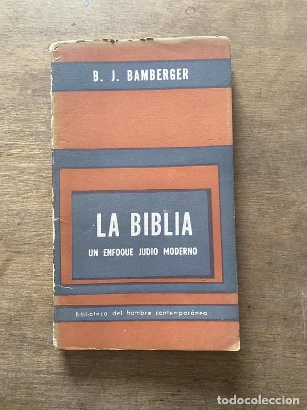 Libros de segunda mano: La Biblia - Bamberger B. J.