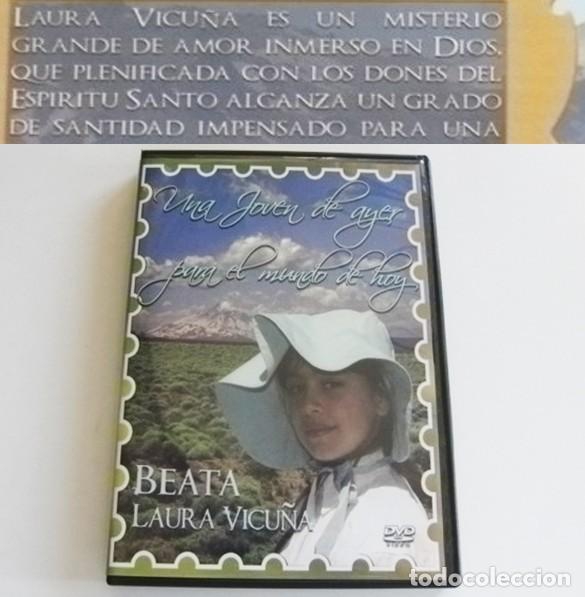 Libros de segunda mano: DVD PEL&Iacute;CULA UNA JOVEN DE AYER PARA EL MUNDO D HOY BIOGR&Aacute;FICA BEATA LAURA VICU&Ntilde;A SALESIANOS RELIGI&Oacute;N