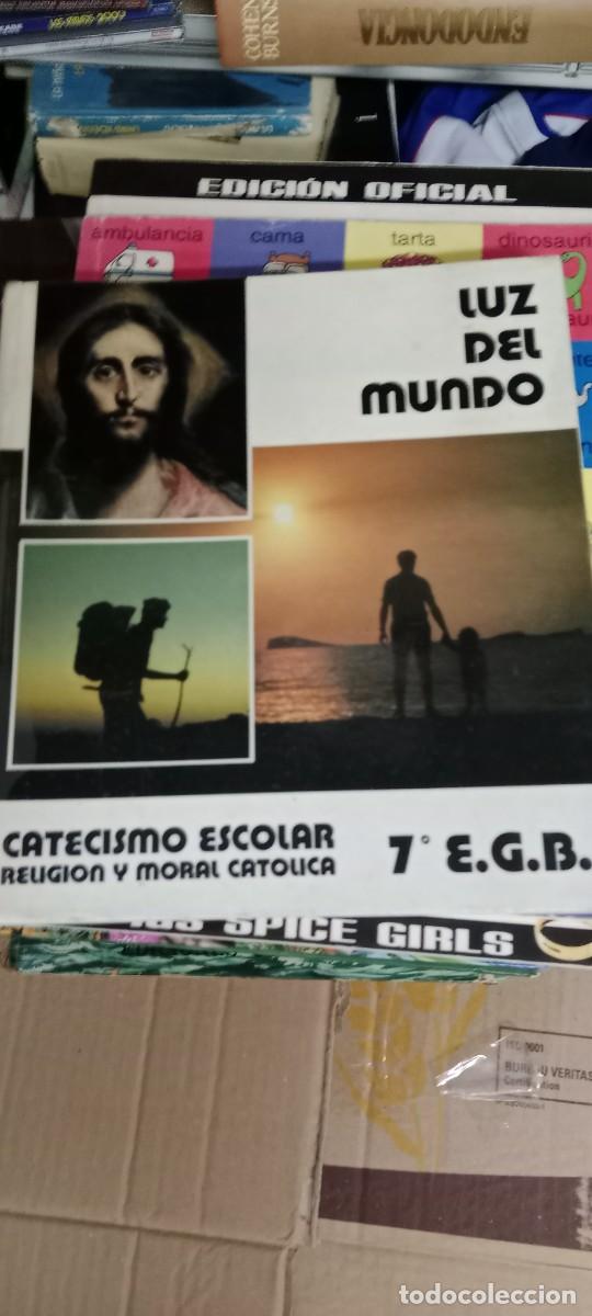 Libros de segunda mano: CATECISMO ESCOLAR LUZ DEL MUNDO LIBRO B-P3