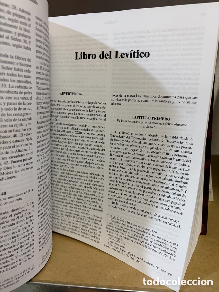 Libros de segunda mano: Blas98 La Santa Biblia. Ediciones Rueda. 2000 - Foto 3