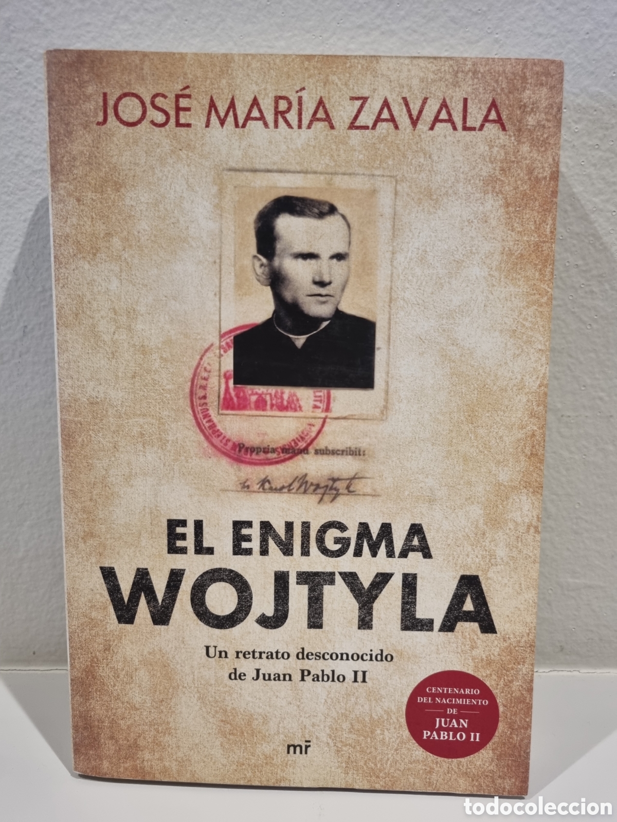Libros de segunda mano: El enigma Wojtyla. Un retrato desconocido de Juan Pablo II. J.M. Zavala. Ed. Mr. 2020
