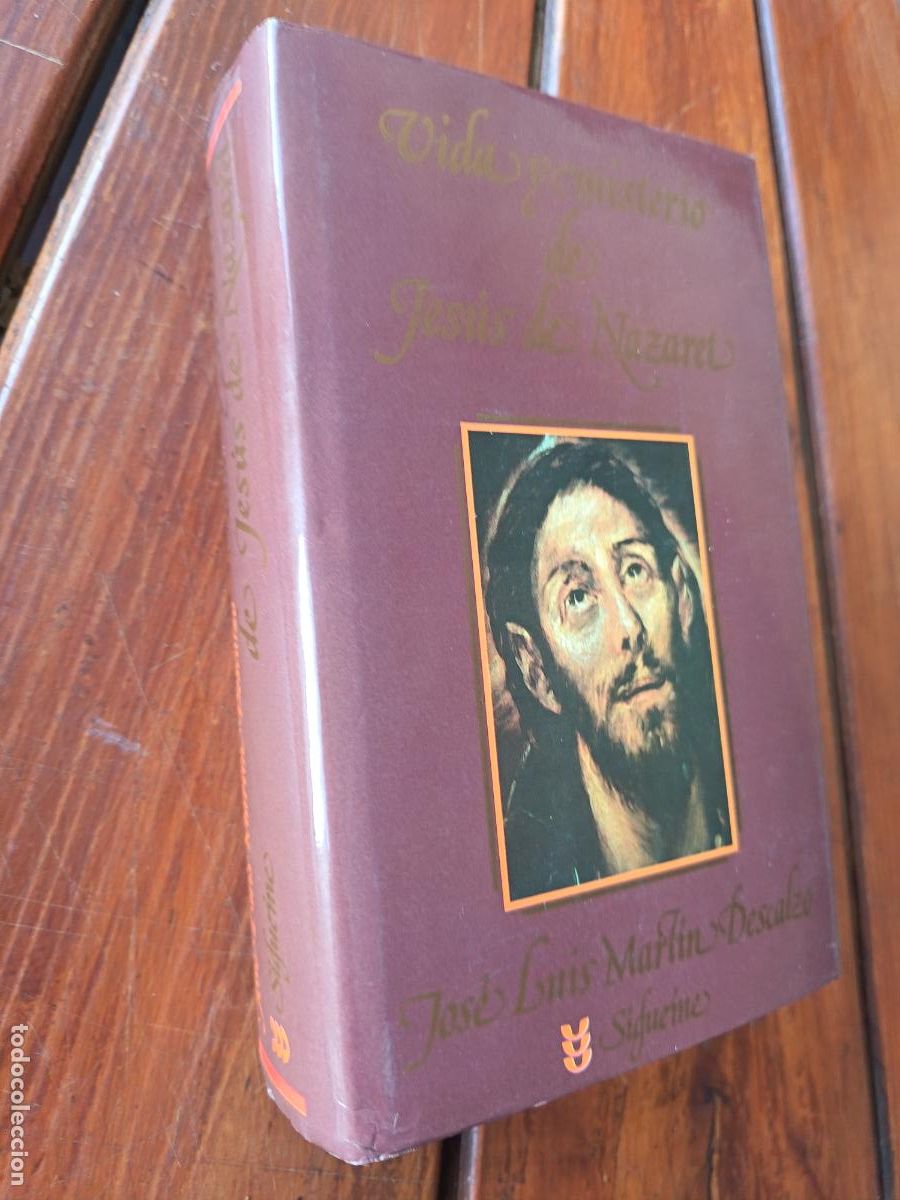 Libros de segunda mano: VIDA Y MISTERIO DE JES&Uacute;S DE NAZARET. JOS&Eacute; LUIS MART&Iacute;N DESCALZO. ED. S&Iacute;GUEME. 1307 PP