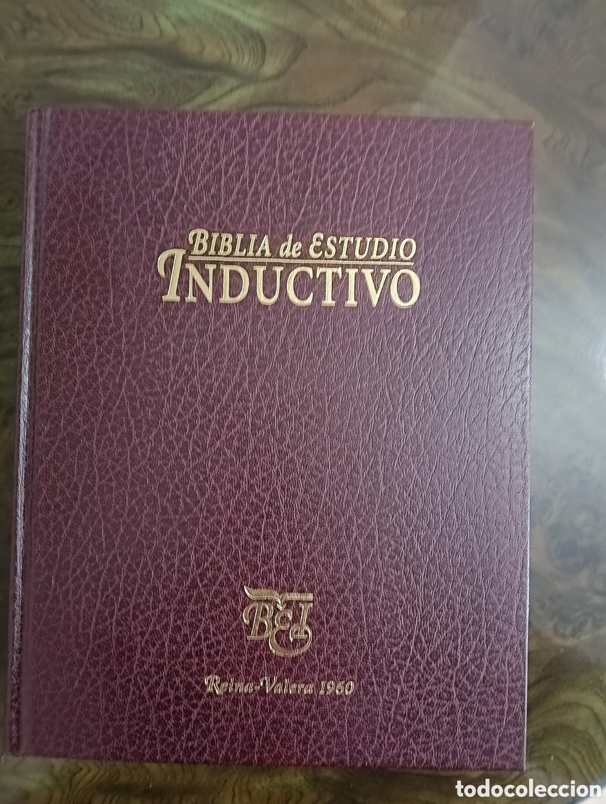 Libros de segunda mano: B&iacute;blia de estudi&oacute; inductivo Reina Valera 1960