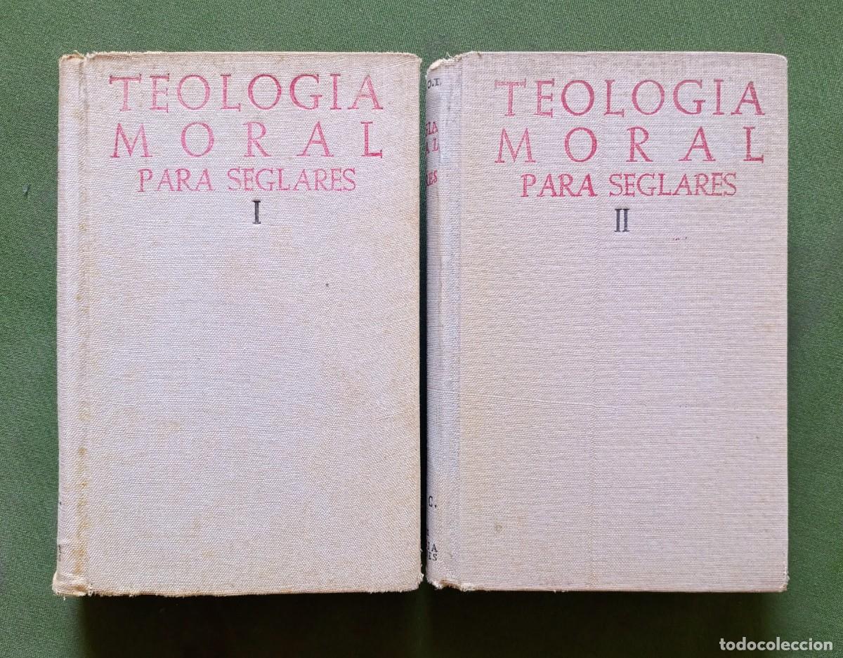 Libros de segunda mano: TEOLOG&Iacute;A MORAL PARA SEGLARES - ANTONIO ROYO MAR&Iacute;N - B.A.C. - 1&ordf; ed. 1957 / 58 - D20