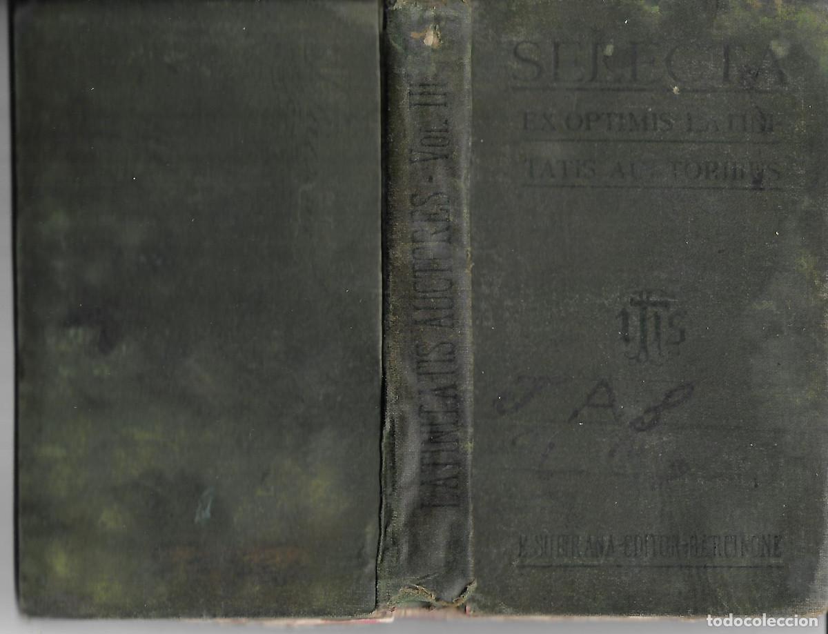 Libros de segunda mano: MUY ANTIGUO LIBRO EN LATIN LATINITATIS AUCTORIBUS
