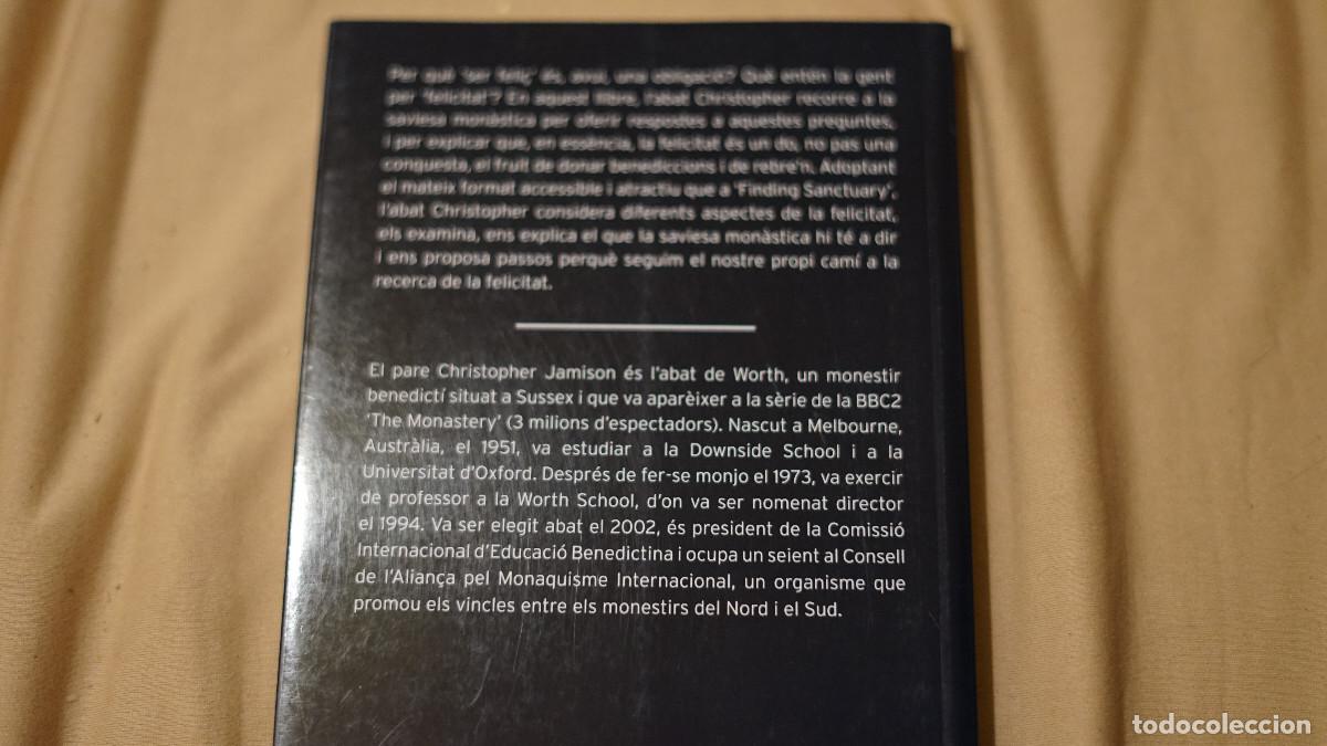 Libros de segunda mano: Abat Christopher Jamison - A la recerca de la felicitat - Foto 3