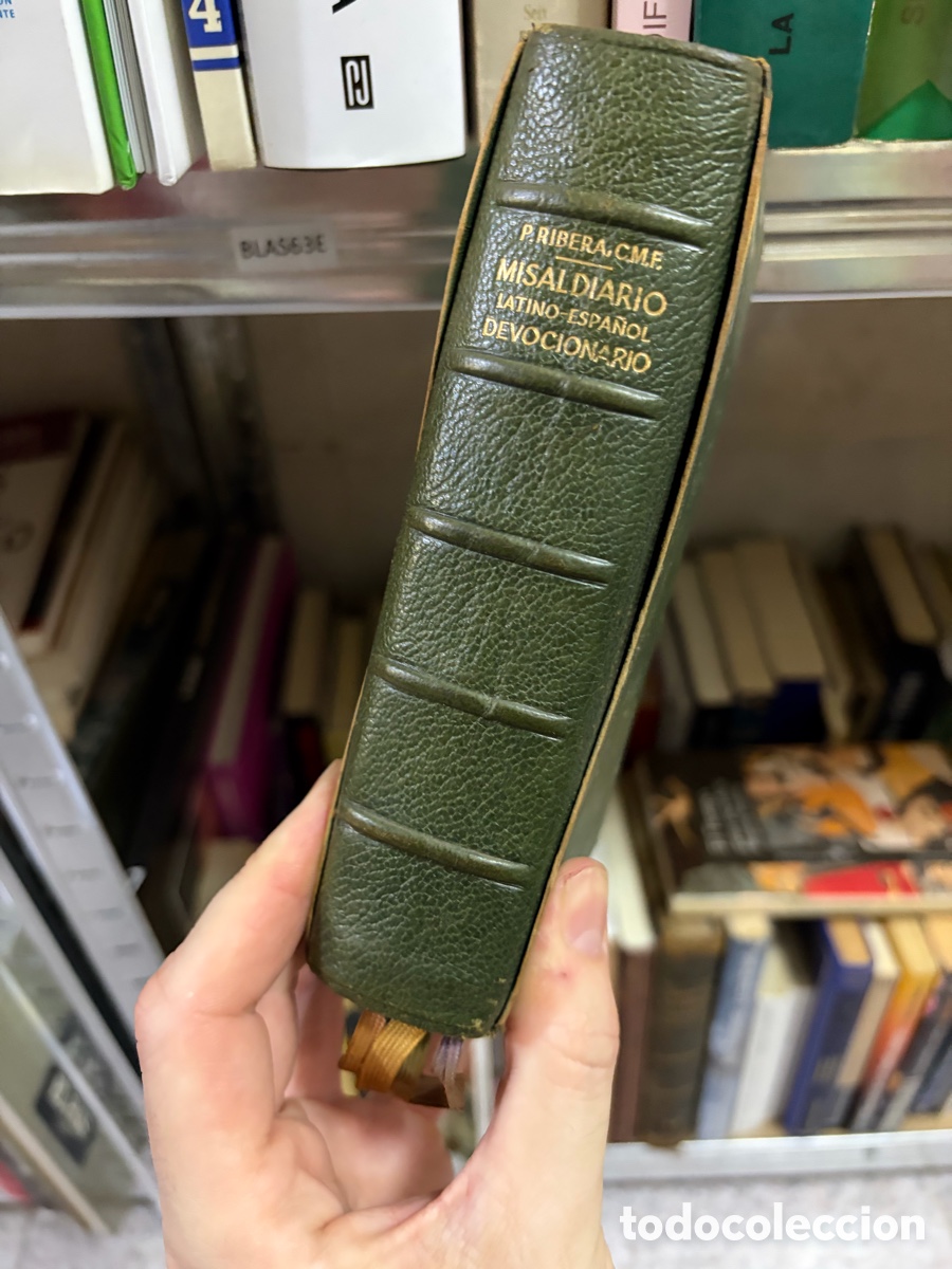 Libros de segunda mano: Blas63E Misal Diario Latino-espa&ntilde;ol y Devocionario por el P. Luis Ribera CMT. Editorial REGINA 1960