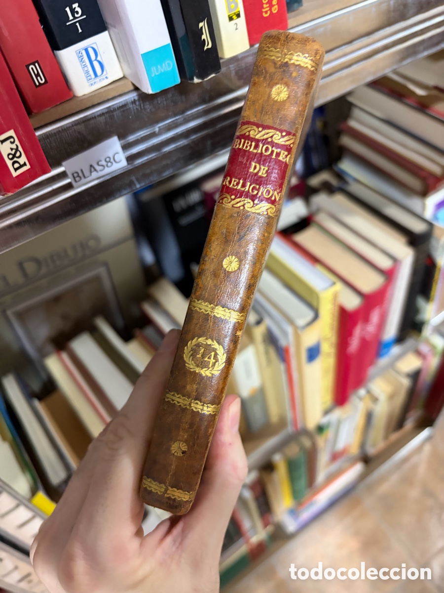 Libros de segunda mano: Blas8C biblioteca de religi&oacute;n. 1828. Tomo XIV