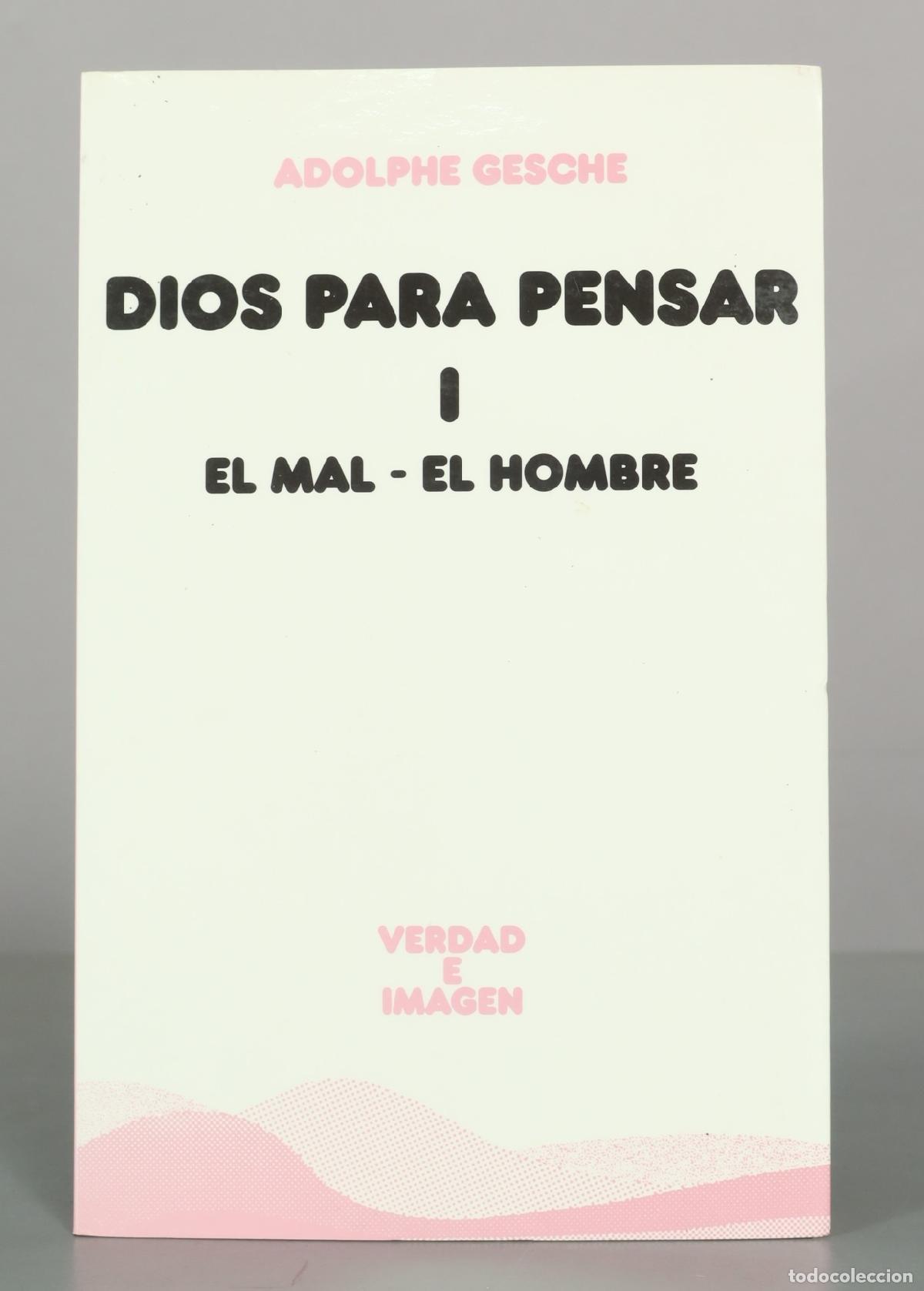 Libros de segunda mano: DIOS PARA PENSAR I. EL MAR EL HOMBRE. GESCHE