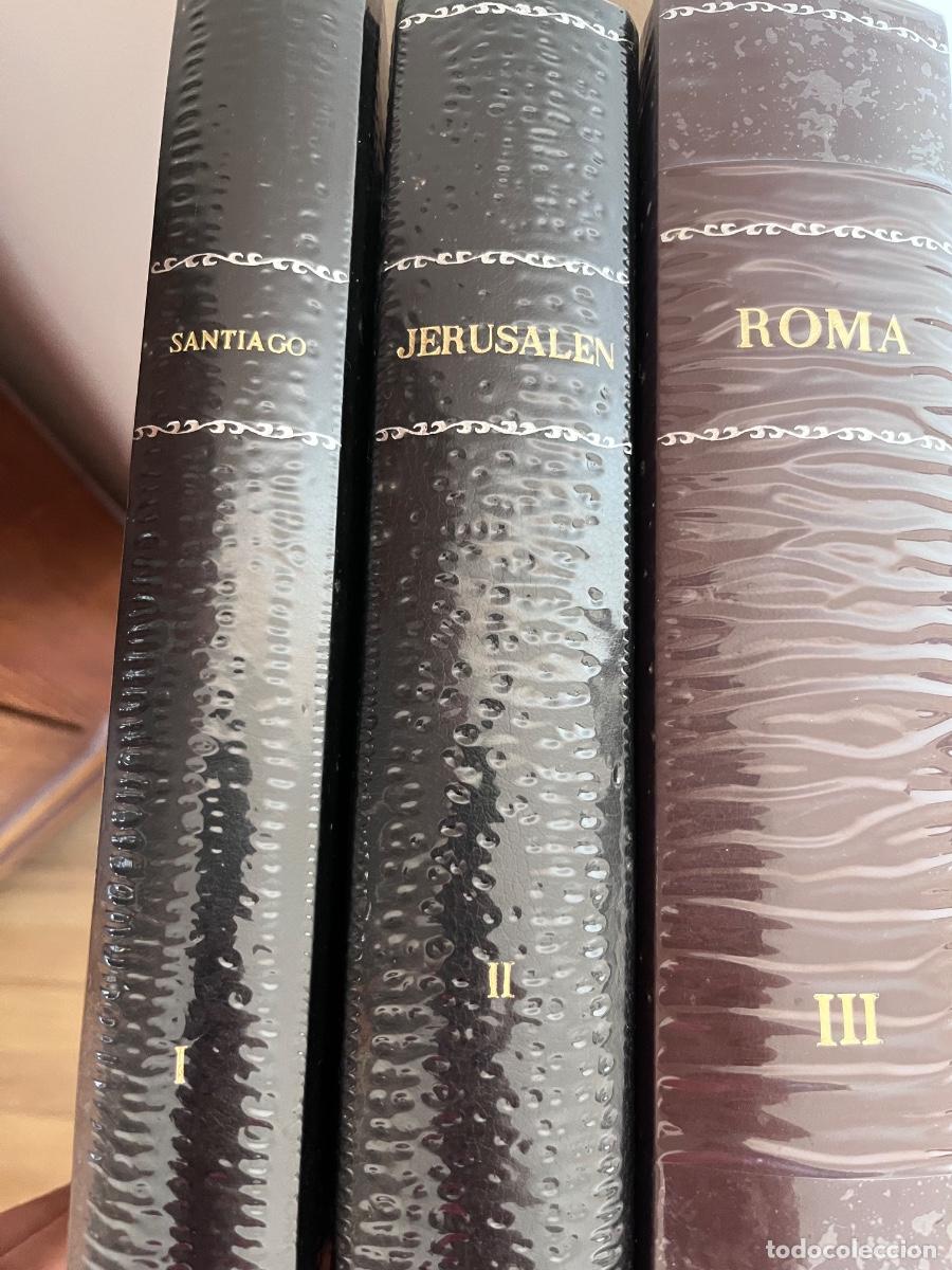 Libros de segunda mano: DIARIO DE UNA PEREGRINACI&Oacute;N. SANTIAGO, JERUSAL&Eacute;N, ROMA. 3 TOMOS. FERNANDEZ Y FREIRE. 1880-82
