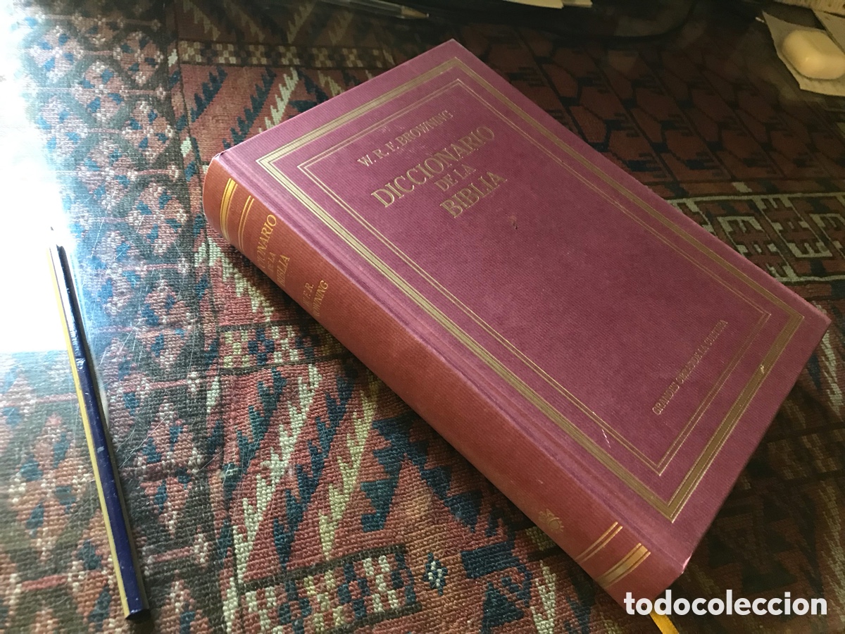 Libros de segunda mano: Diccionario de la Biblia. W. R. F. Browning. RBA