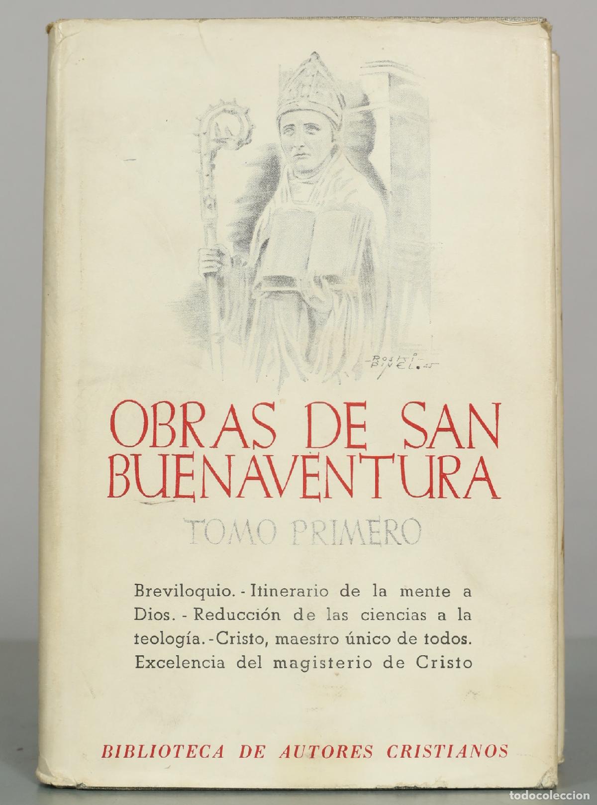 Libros de segunda mano: Obras de San Buenaventura. Edici&oacute;n biling&uuml;e. Tomo I. BAC. 1945