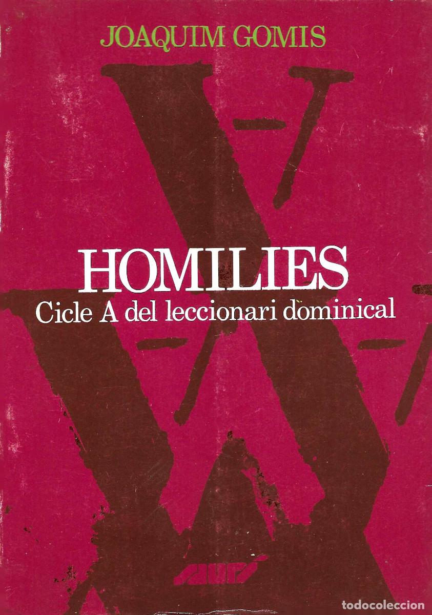 Libros de segunda mano: Religi&oacute;n. Homilies. Cicle A del leccionari dominical