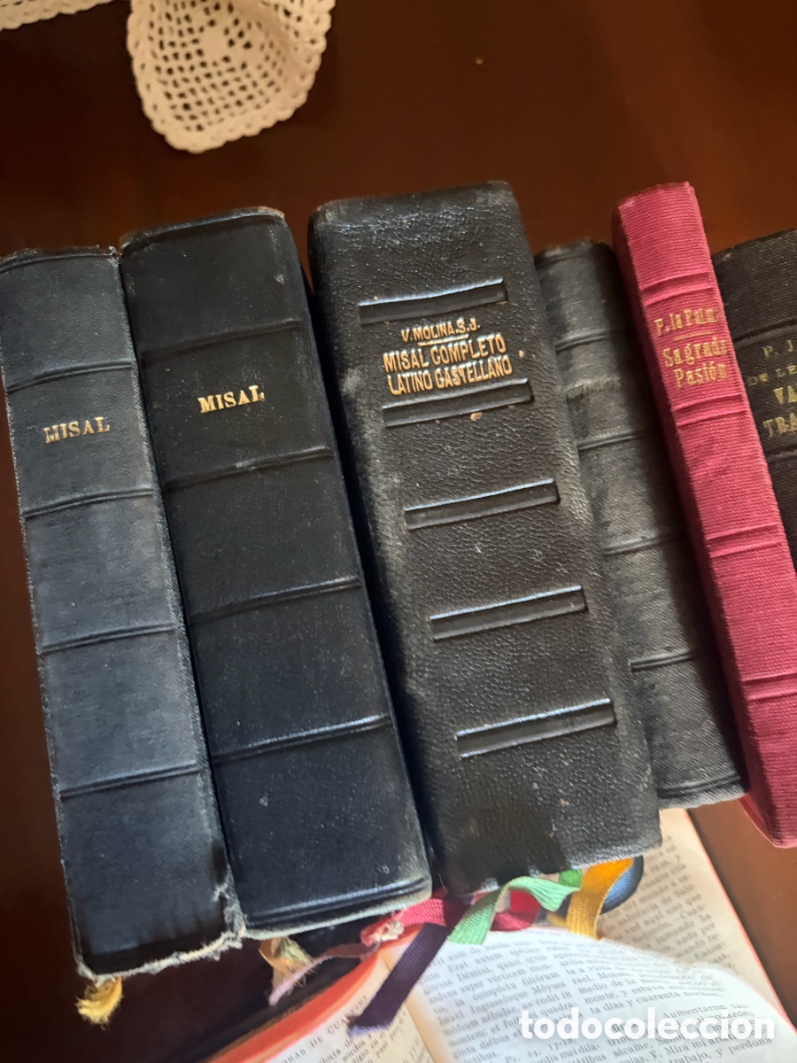 Libros de segunda mano: Libros misa antiguos