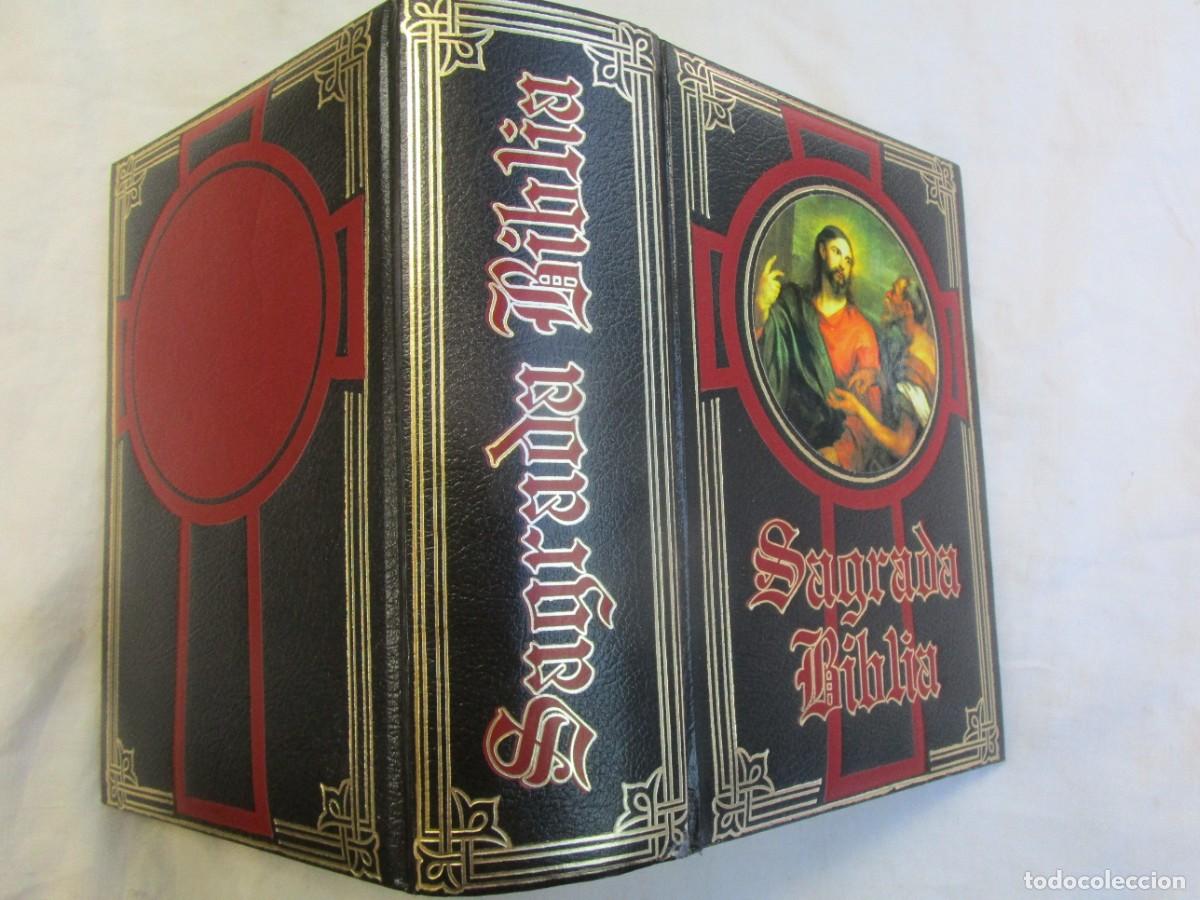 Libros de segunda mano: SAGRADA BIBLIA - P. FELIX PUZO S.J - EDITORS S.A -3&ordf; 1986 - 1606 P&Aacute;GINAS, ILUSTRADA B/N Y COLOR +