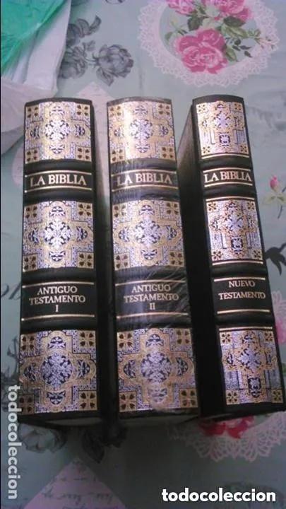 Libros de segunda mano: La biblia de Jerusal&eacute;n ilustrada por Gustavo Dor&eacute; - Club Internacional del Libro 1998 - 3 vol&uacute;menes