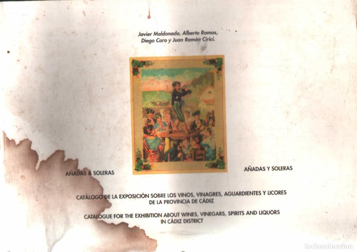 Libros de segunda mano: CATALOGO DE LA EXPOSICION SOBRE LOS VINOS, VINAGRES... DE LA PROVINCIA DE CADIZ. A-VINOS-468