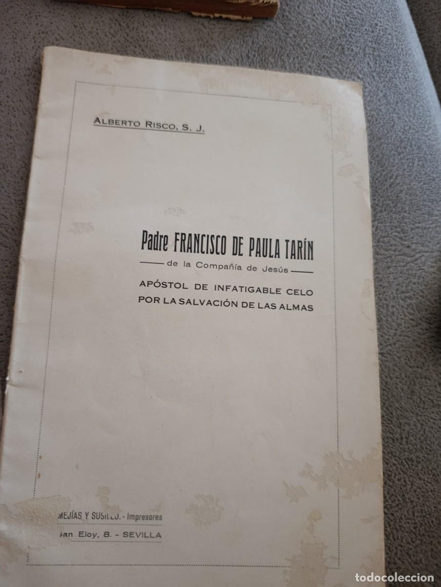 Libros de segunda mano: PADRE FRANCISCO DE PAULA TARIM. ALBERTO RISCO. EST42B3