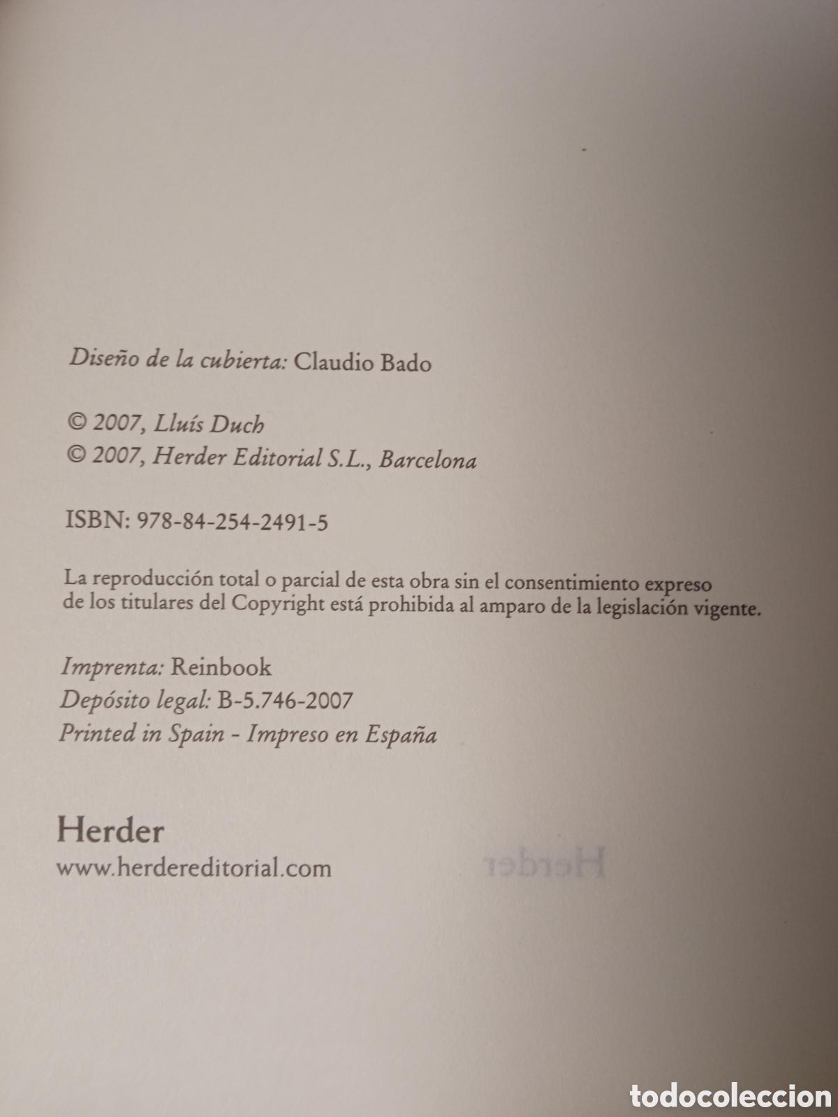 Libros de segunda mano: Un extra&ntilde;o en nuestra casa - Llu&iacute;s Duch - Foto 5