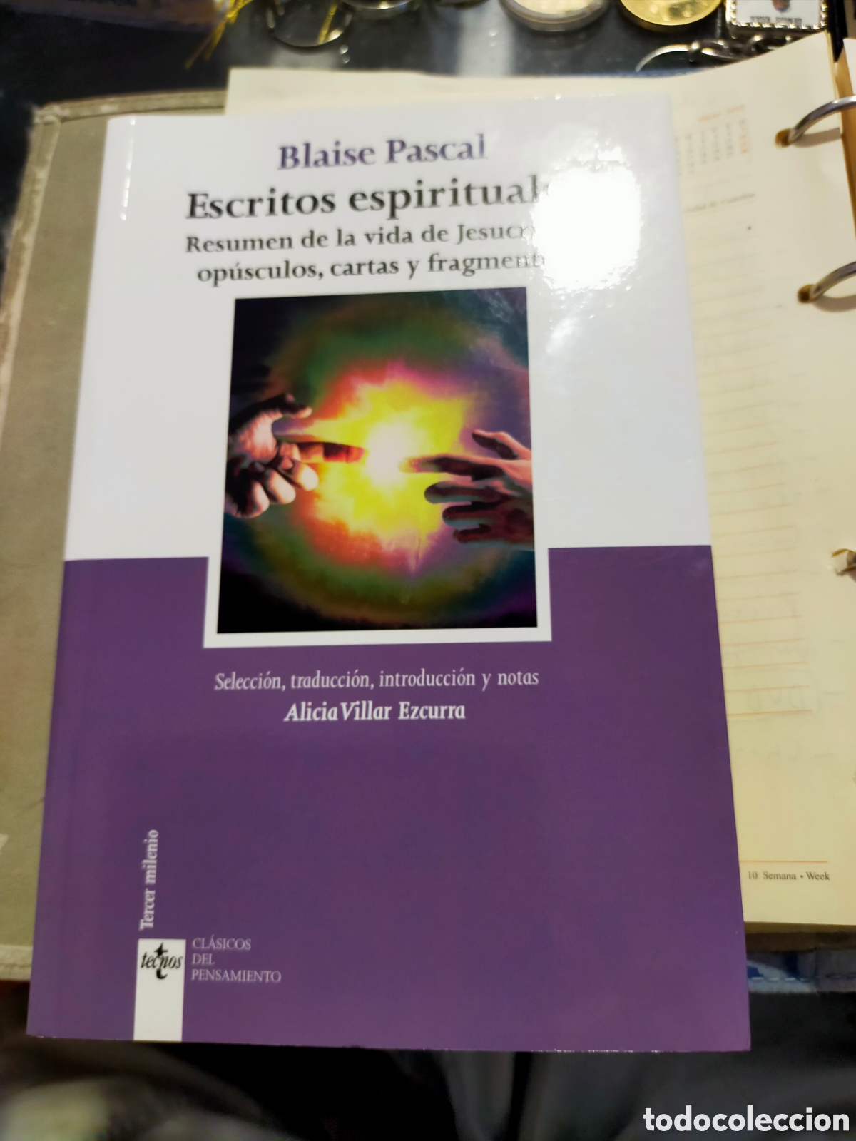 Libros de segunda mano: ESCRITOS ESPIRITUALES BLAISE PASCAL TECNOS COMO NUEVO