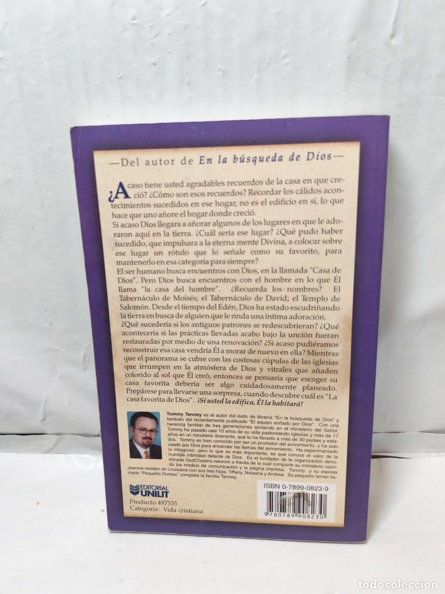 Libros de segunda mano: La Casa Favorita de Dios (si usted la edifica, &Eacute;l la habitar&aacute;) - Foto 2