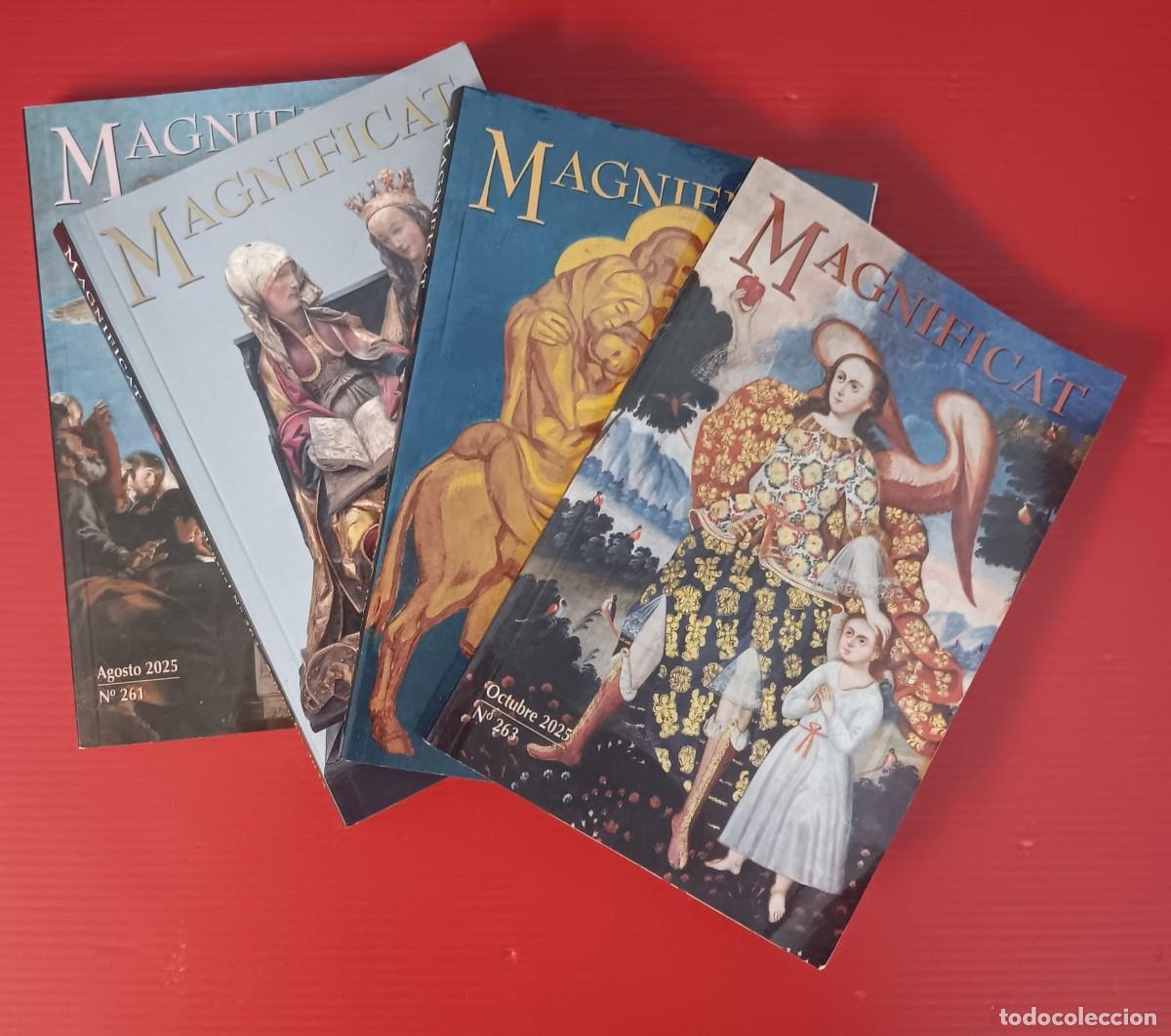 Libros de segunda mano: LOTE 4 LIBROS MAGNIFICAT NUMEROS 261 262 263 Y 265