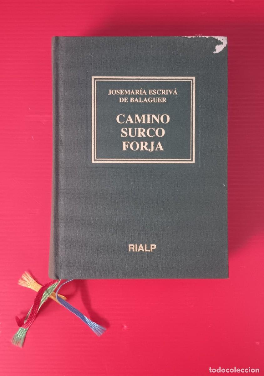 Libros de segunda mano: CAMINO SURCO FORJA EDICION DE LUJO JOSEMARIA ESCRIVA DE BALAGUER RIALP