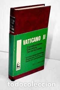 Libros de segunda mano: Documentos del Vaticano II - Aa.vv - Biblioteca de Autores Cristianos - 1985 - 40&ordf; Edici&oacute;n