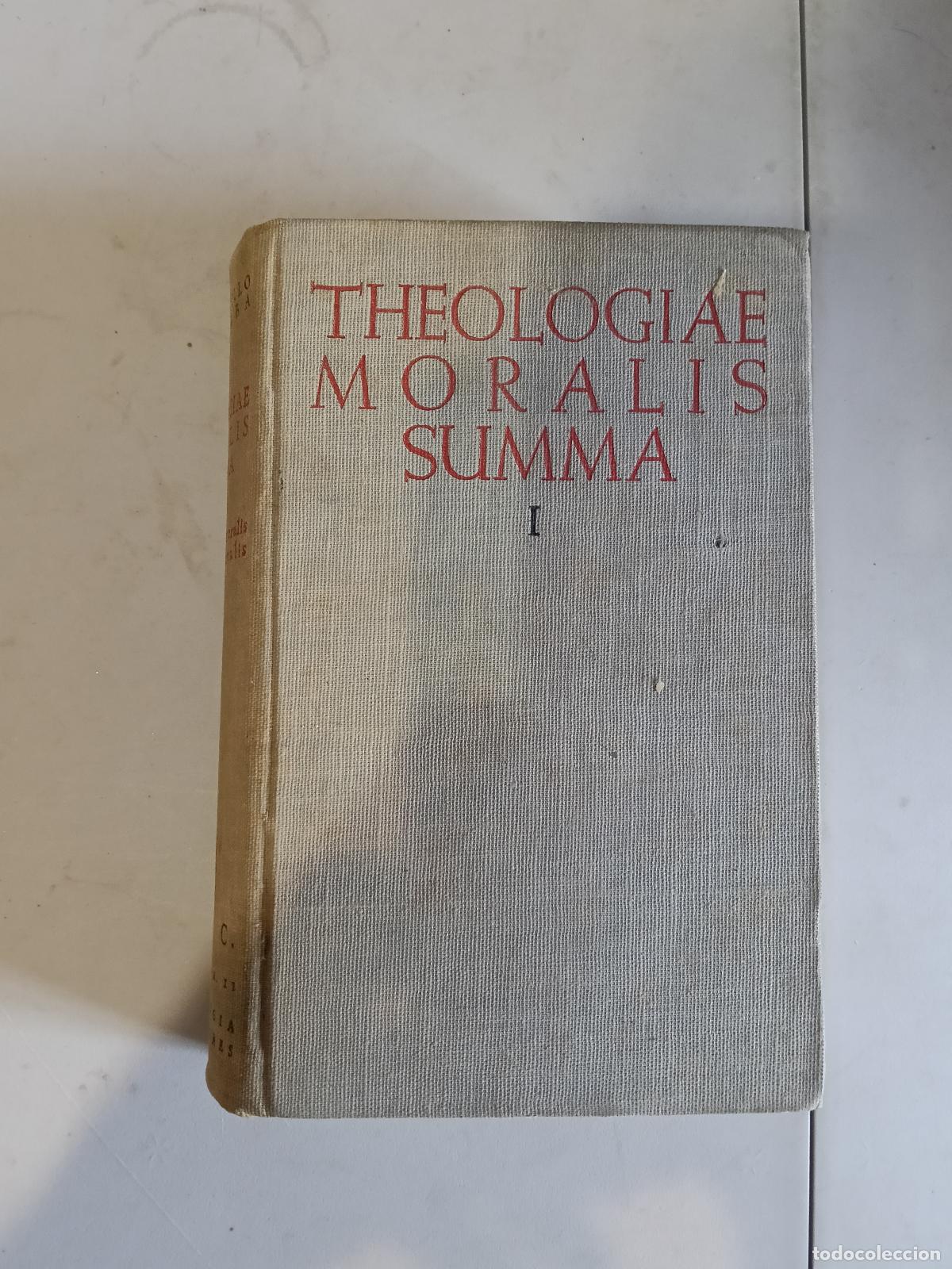 Libros de segunda mano: THEOLOGIAE MORALIS SUMMA TOMO I MARCELLINUS ZALBA. BAC N&ordm; 93