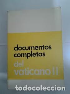 Libros de segunda mano: Documentos Completos Vaticano II - Varios Autores - Ediciones Mensajero - Bolsillo, N&ordm; 12