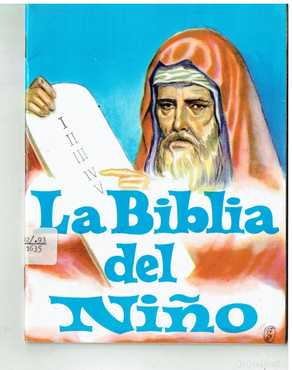 Second hand books: PIEDAD INFANTIL. LA BIBLIA DEL NI&Ntilde;O. APOSTOLADO MARIANO. 1979 (B/35.2)