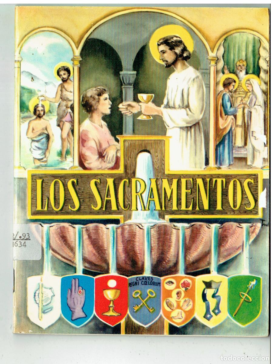 Libros de segunda mano: PIEDAD INFANTIL. LOS SACRAMENTOS. APOSTOLADO MARIANO. 1979. (B/35.2)