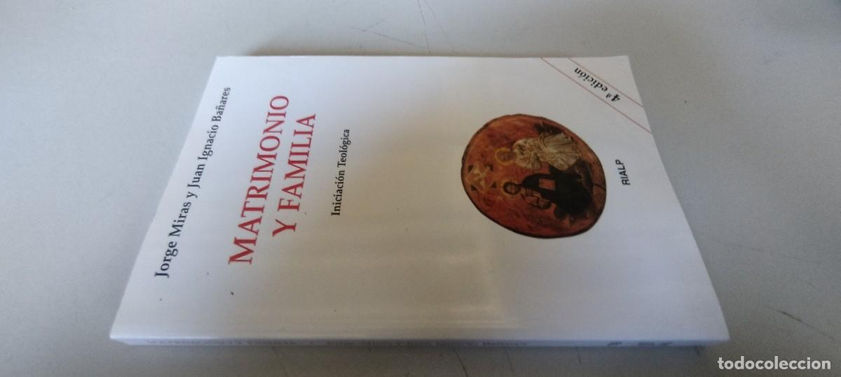 Libros de segunda mano: MATRIMONIO Y FAMILIA / MIRAS - BA&Ntilde;ARES / EVA 214 / RIALP