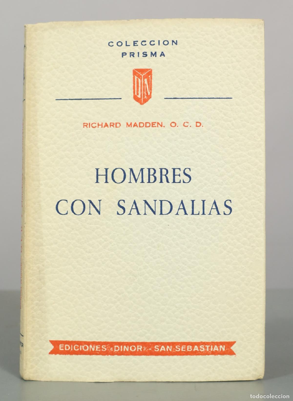 Libros de segunda mano: Hombres con sandalias - Richard Madden - Ediciones Dinor
